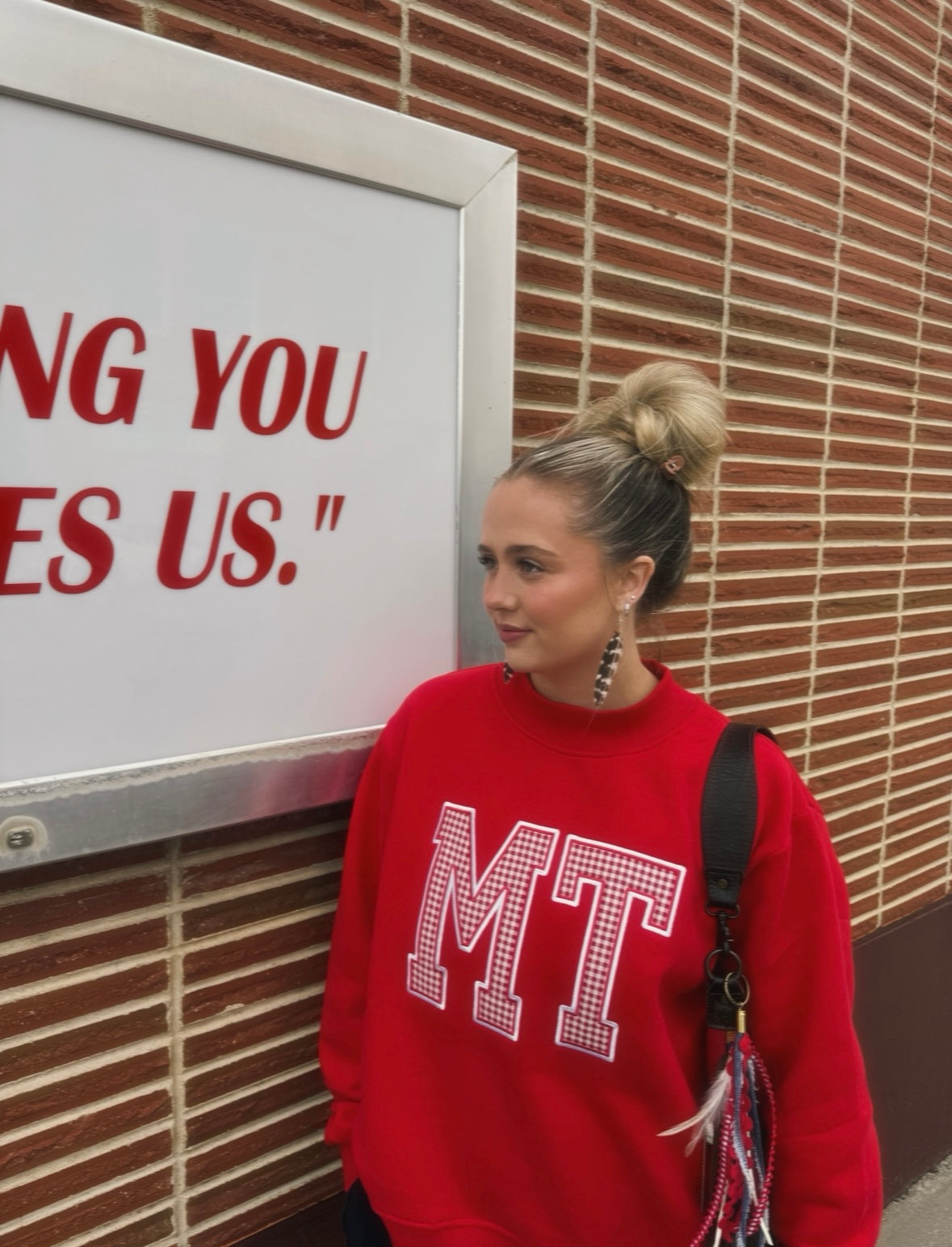 Red MT Mockneck